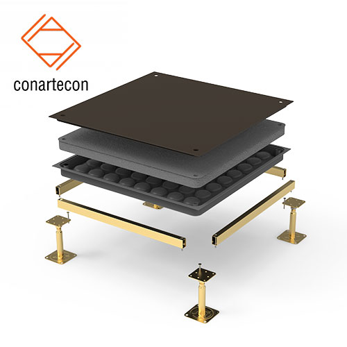 CONARTECON Piso técnico Elevado sin revestir (chapa y acero)